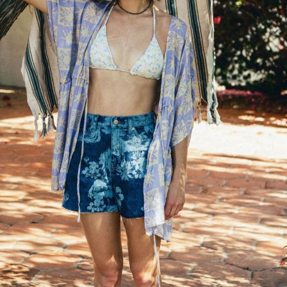 Urban outfitters BDG A-line high waisted denim shorts size 29